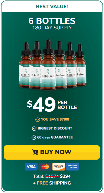 Oerder EchoFree 6 Bottles